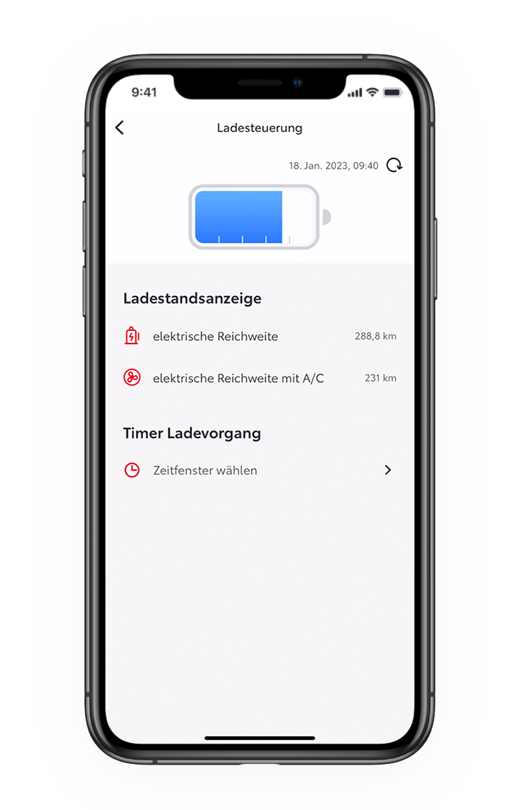 MyToyota App Wasserstoff