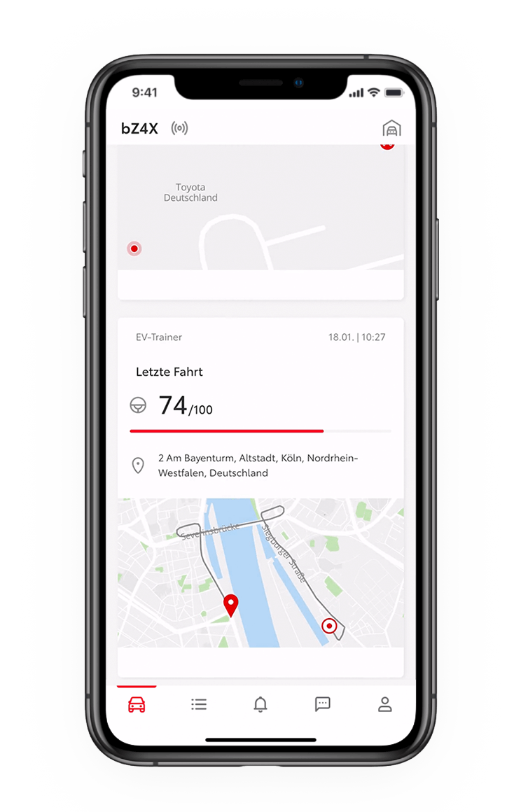 MyToyota App Wasserstoff