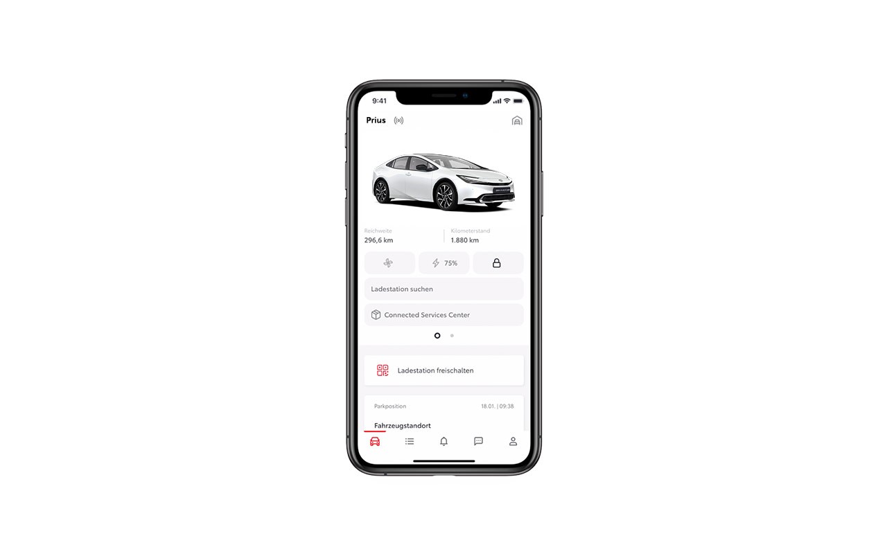 MyToyota App Screenshot