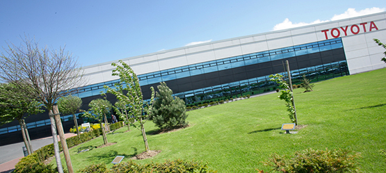 Toyota Motor Manufacturing France SAS in Onnaing, Frankreich.