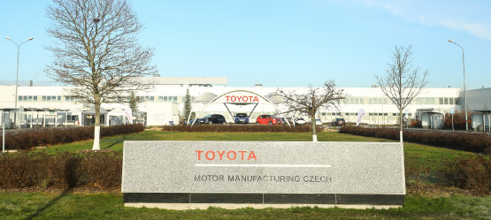 Toyota Motor Manufacturing Czech Republic s.r.o in Kolin, Tschechien