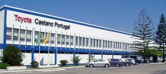 Toyota Caetano Portugal S.A. in Ovar, Portugal.