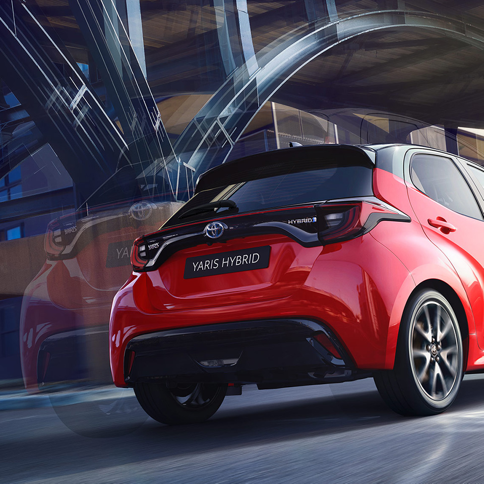 Yaris Heckansicht